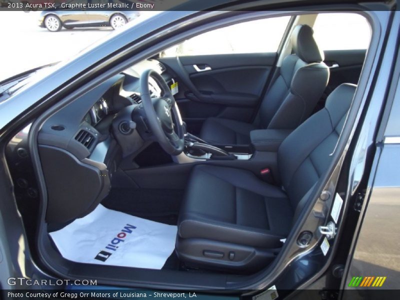 Graphite Luster Metallic / Ebony 2013 Acura TSX