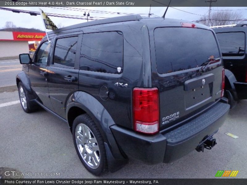 Dark Charcoal Pearl / Dark Slate Gray 2011 Dodge Nitro Heat 4.0 4x4