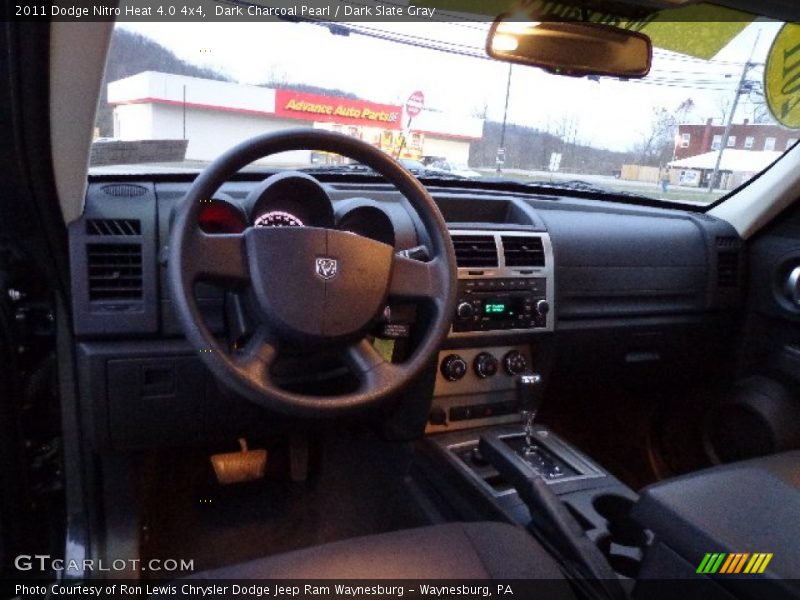 Dark Charcoal Pearl / Dark Slate Gray 2011 Dodge Nitro Heat 4.0 4x4