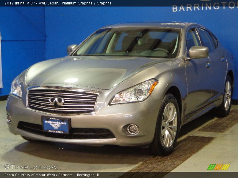 Platinum Graphite / Graphite 2012 Infiniti M 37x AWD Sedan