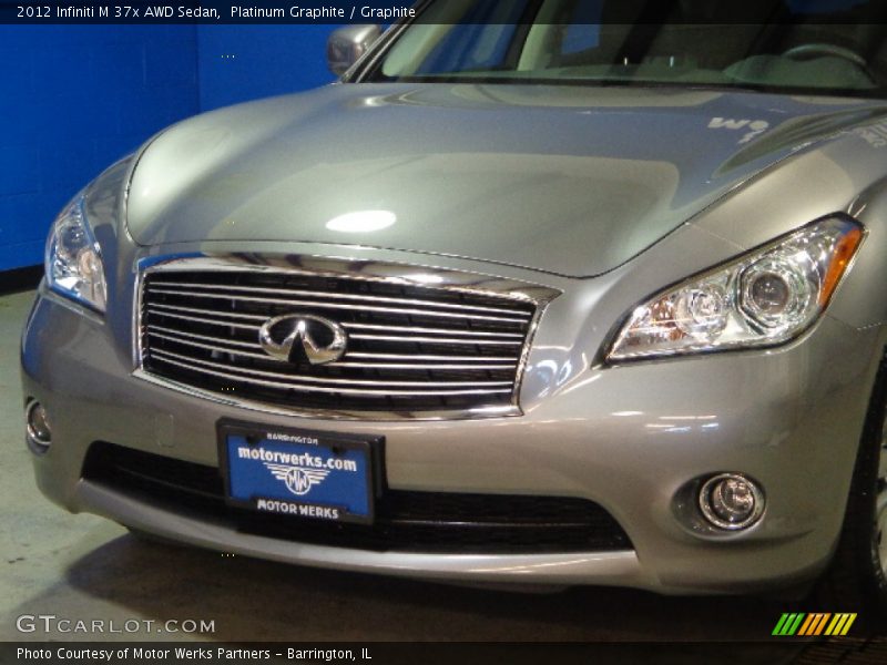Platinum Graphite / Graphite 2012 Infiniti M 37x AWD Sedan