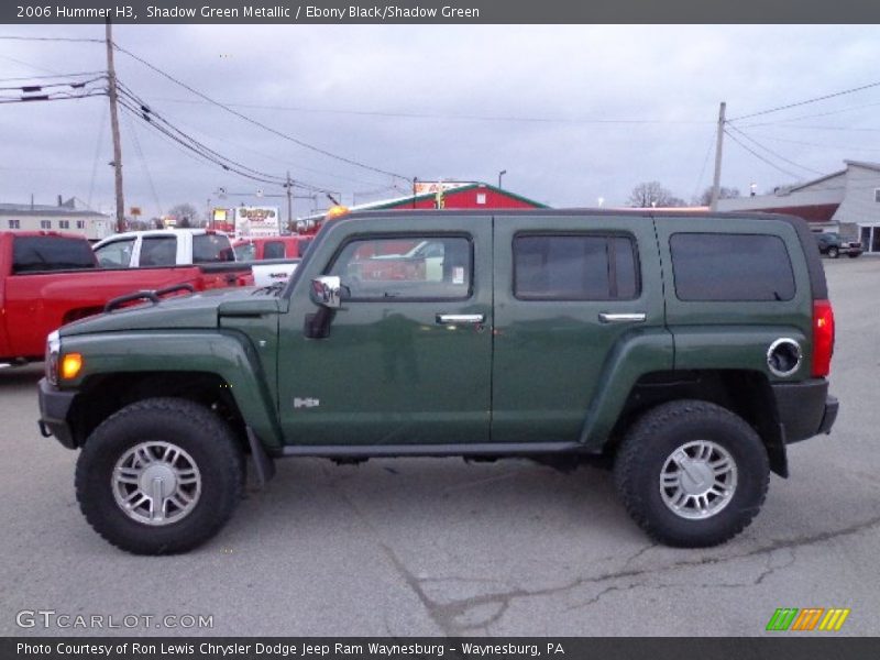  2006 H3  Shadow Green Metallic