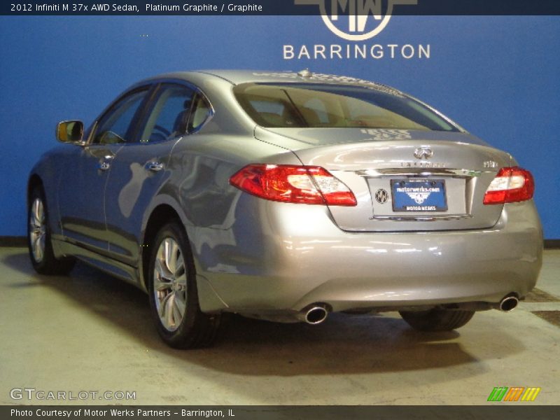 Platinum Graphite / Graphite 2012 Infiniti M 37x AWD Sedan