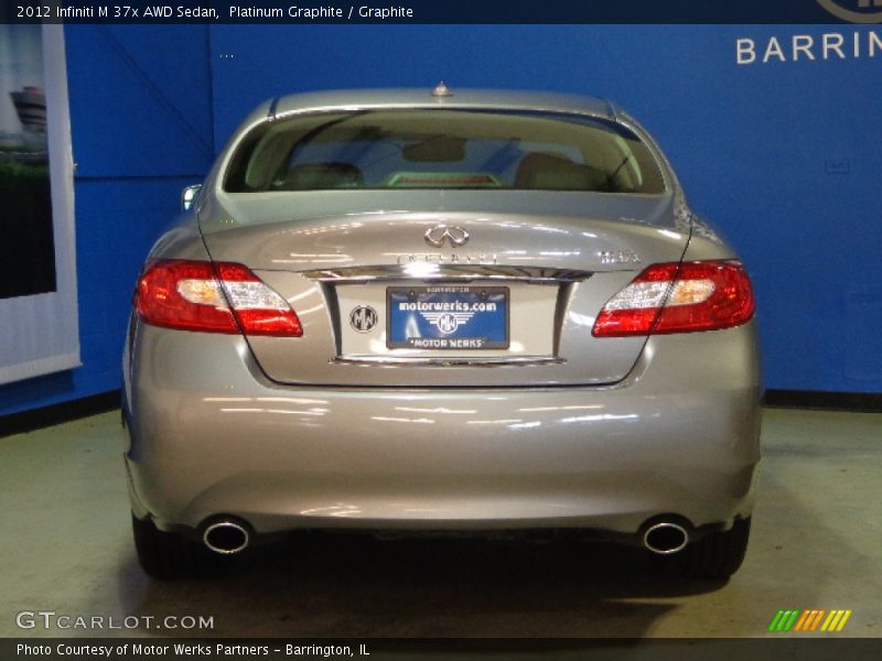 Platinum Graphite / Graphite 2012 Infiniti M 37x AWD Sedan