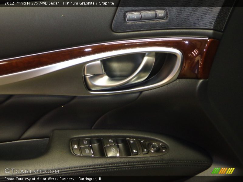 Platinum Graphite / Graphite 2012 Infiniti M 37x AWD Sedan