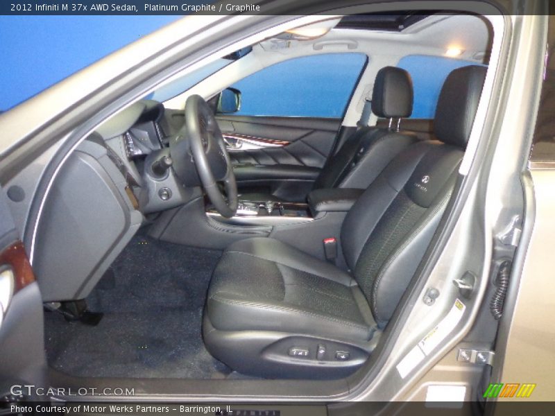 Platinum Graphite / Graphite 2012 Infiniti M 37x AWD Sedan