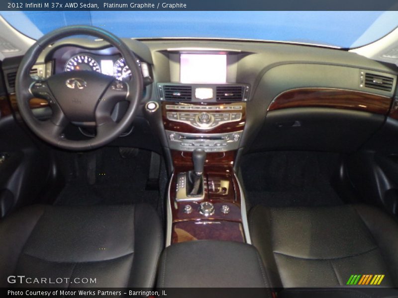 Platinum Graphite / Graphite 2012 Infiniti M 37x AWD Sedan