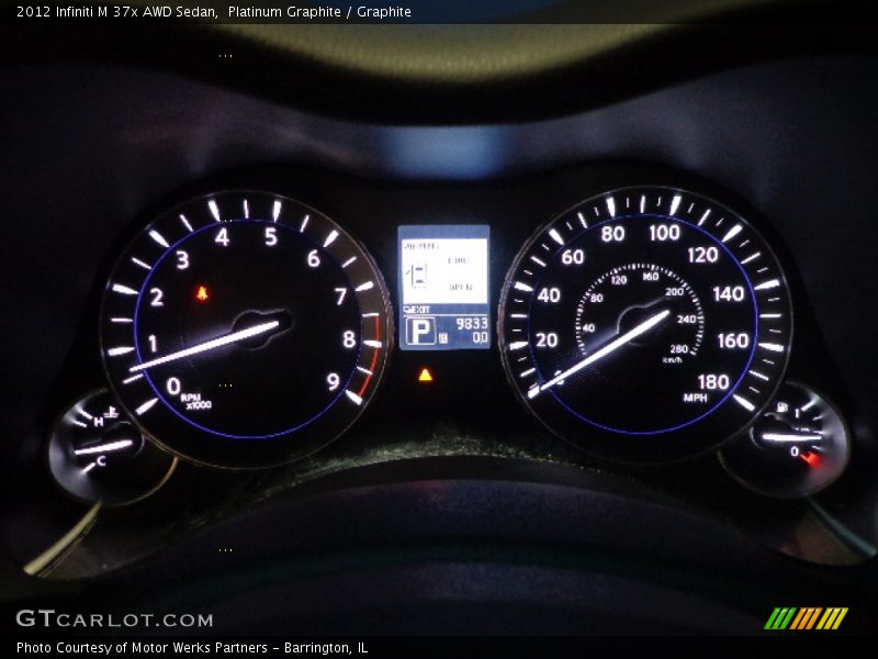 Platinum Graphite / Graphite 2012 Infiniti M 37x AWD Sedan