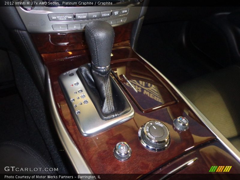 Platinum Graphite / Graphite 2012 Infiniti M 37x AWD Sedan