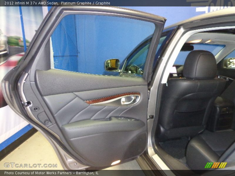 Platinum Graphite / Graphite 2012 Infiniti M 37x AWD Sedan