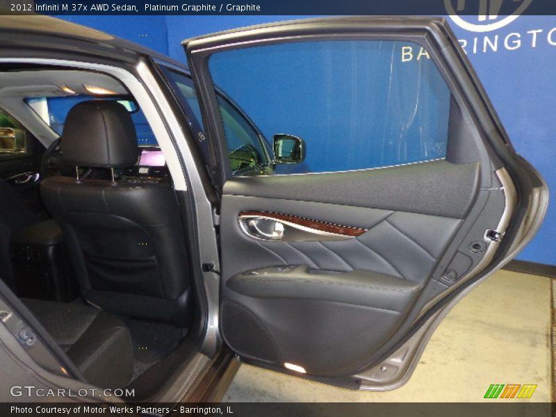 Platinum Graphite / Graphite 2012 Infiniti M 37x AWD Sedan