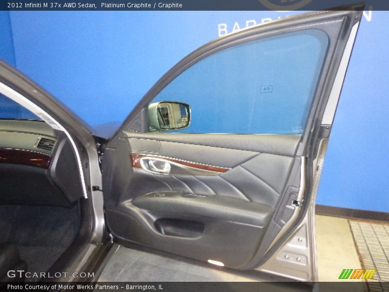 Platinum Graphite / Graphite 2012 Infiniti M 37x AWD Sedan