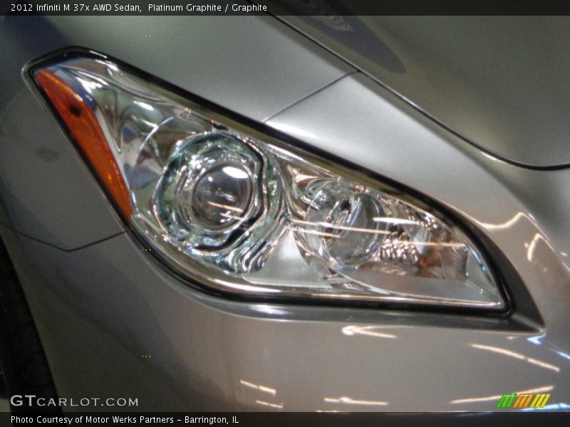 Platinum Graphite / Graphite 2012 Infiniti M 37x AWD Sedan