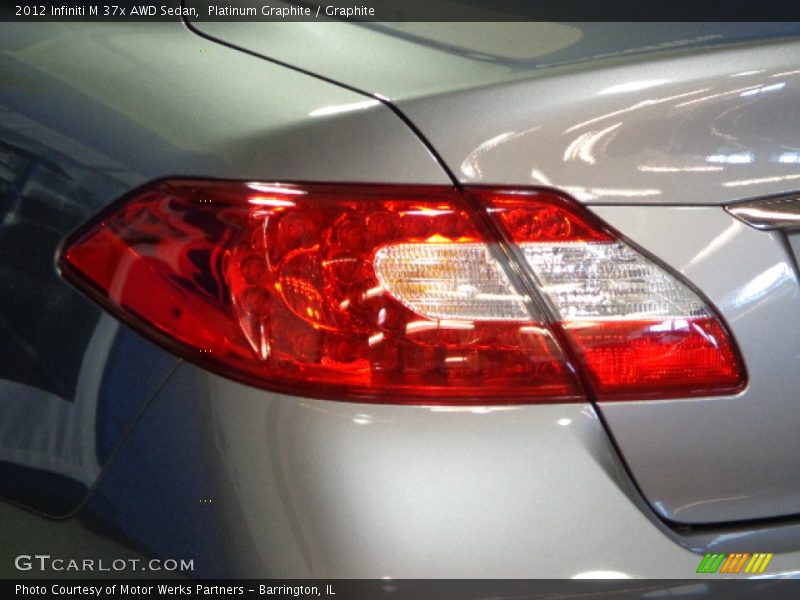 Platinum Graphite / Graphite 2012 Infiniti M 37x AWD Sedan