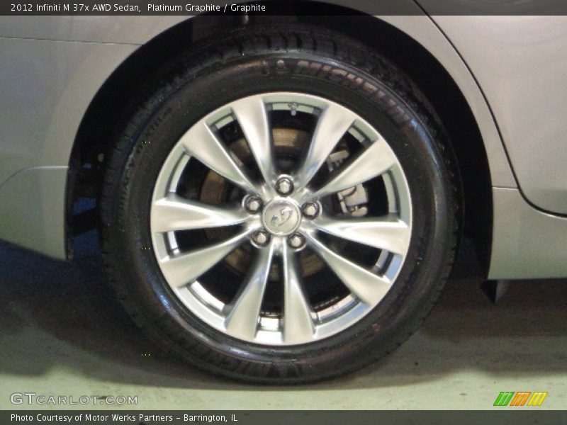 Platinum Graphite / Graphite 2012 Infiniti M 37x AWD Sedan