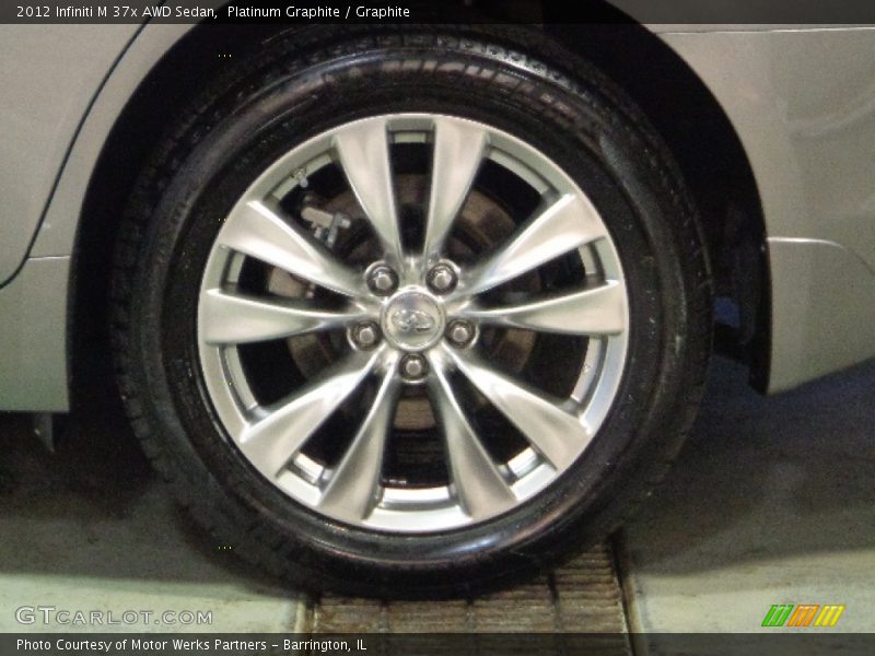 Platinum Graphite / Graphite 2012 Infiniti M 37x AWD Sedan