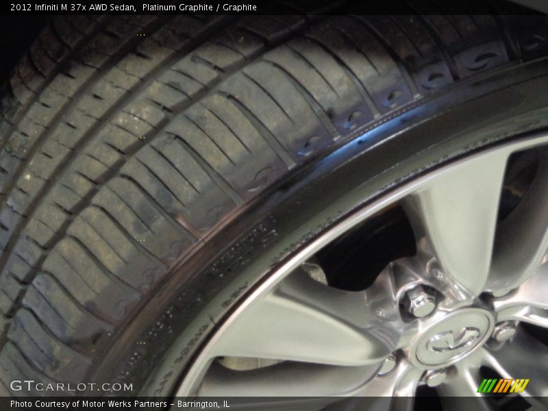Platinum Graphite / Graphite 2012 Infiniti M 37x AWD Sedan
