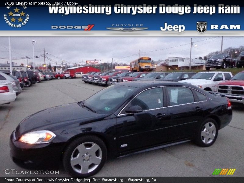 Black / Ebony 2009 Chevrolet Impala SS