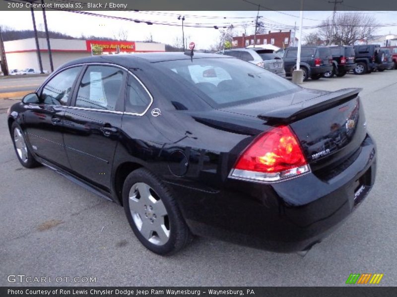Black / Ebony 2009 Chevrolet Impala SS