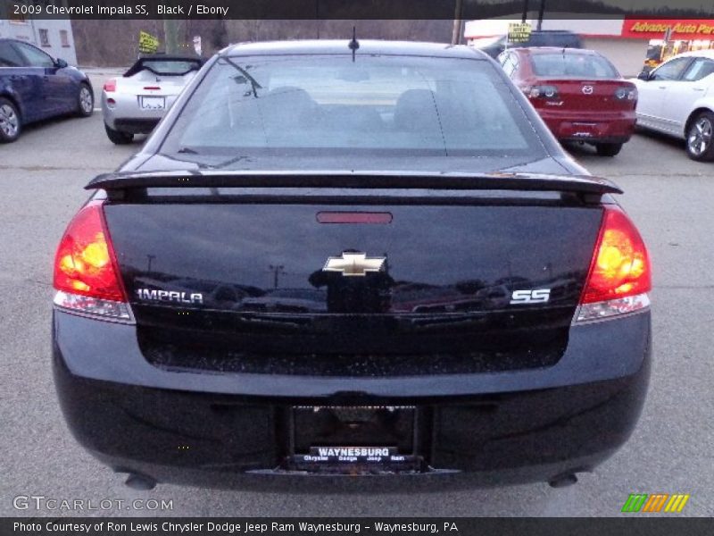 Black / Ebony 2009 Chevrolet Impala SS