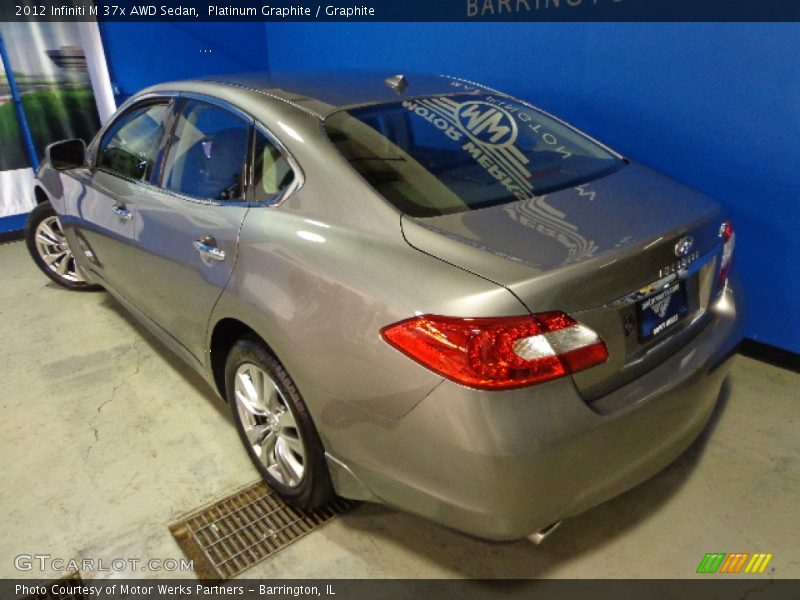 Platinum Graphite / Graphite 2012 Infiniti M 37x AWD Sedan