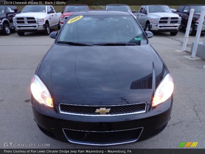 Black / Ebony 2009 Chevrolet Impala SS