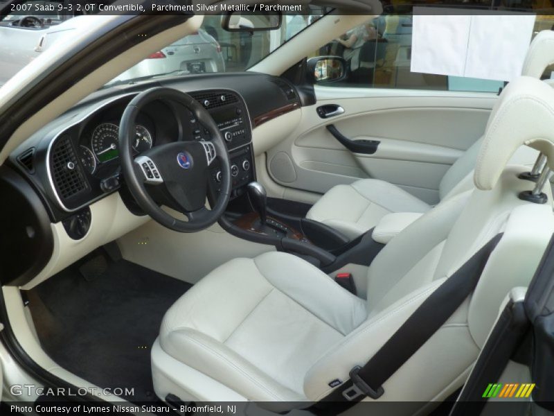 Parchment Interior - 2007 9-3 2.0T Convertible 