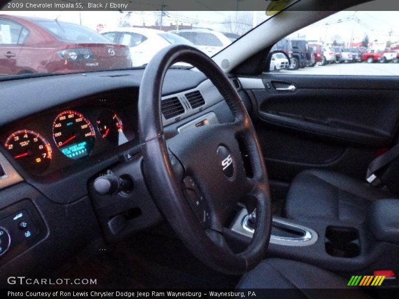 Black / Ebony 2009 Chevrolet Impala SS