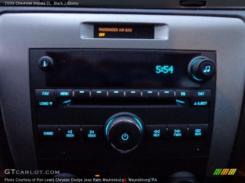 Black / Ebony 2009 Chevrolet Impala SS