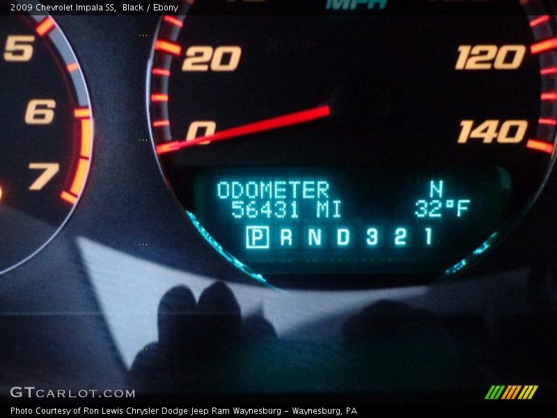 Black / Ebony 2009 Chevrolet Impala SS
