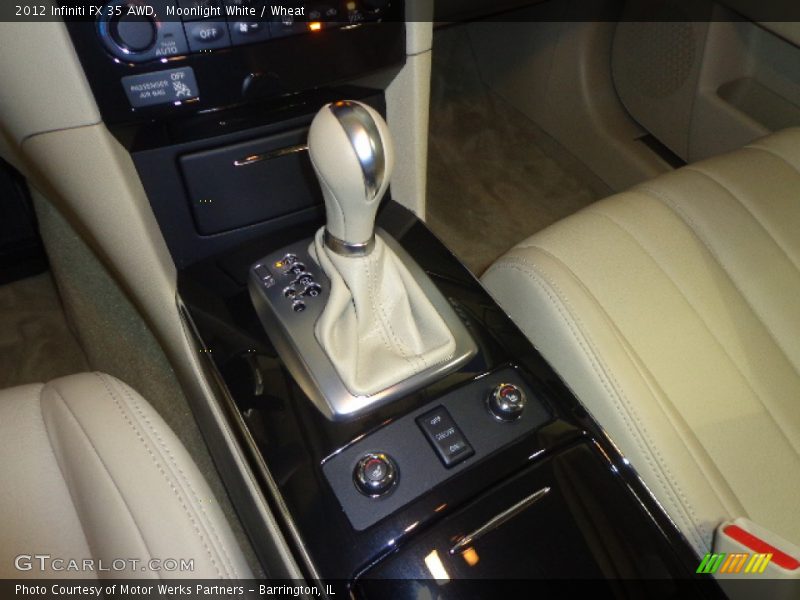 Moonlight White / Wheat 2012 Infiniti FX 35 AWD