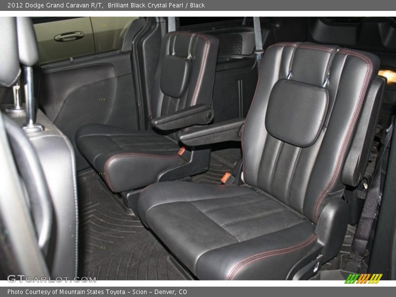 Brilliant Black Crystal Pearl / Black 2012 Dodge Grand Caravan R/T