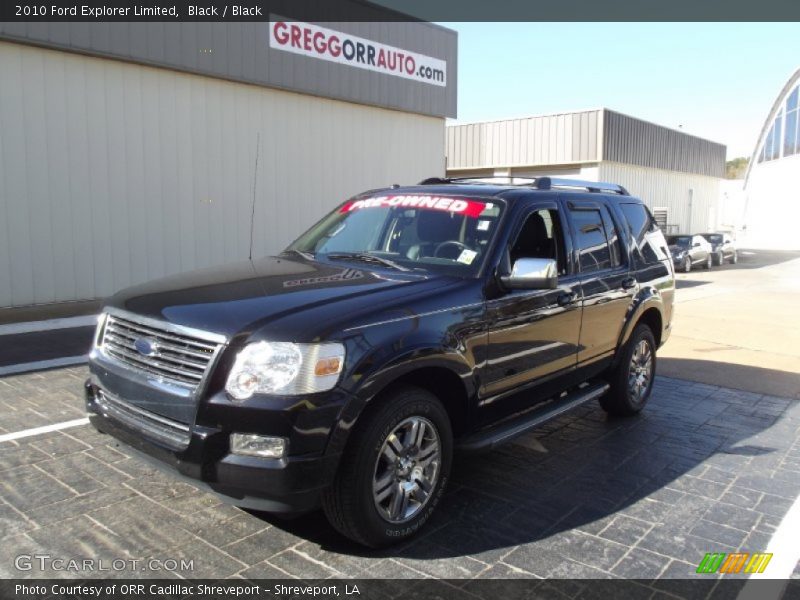 Black / Black 2010 Ford Explorer Limited
