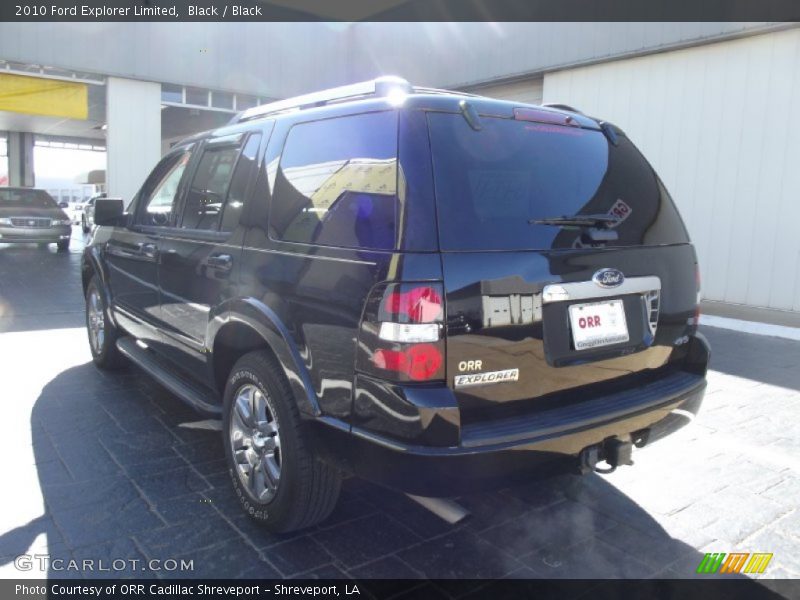 Black / Black 2010 Ford Explorer Limited