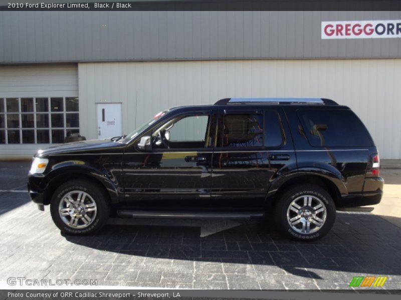 Black / Black 2010 Ford Explorer Limited