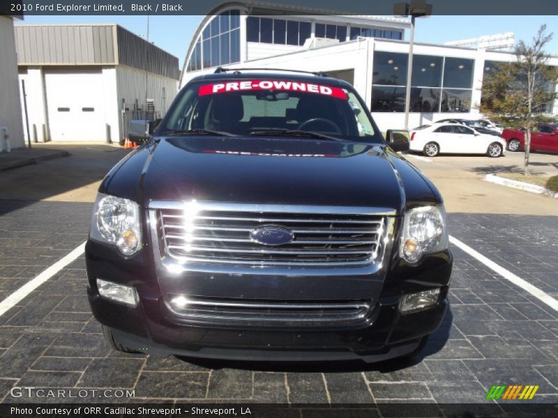 Black / Black 2010 Ford Explorer Limited
