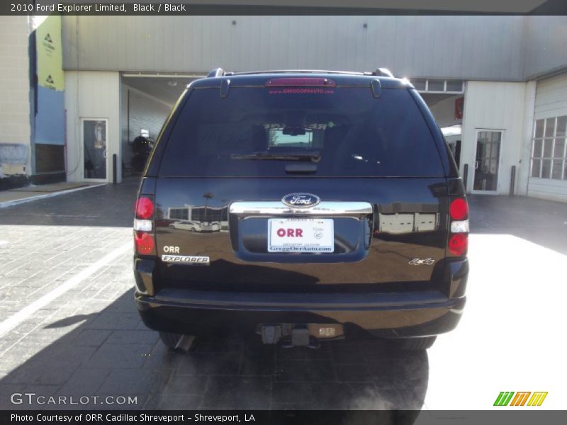 Black / Black 2010 Ford Explorer Limited