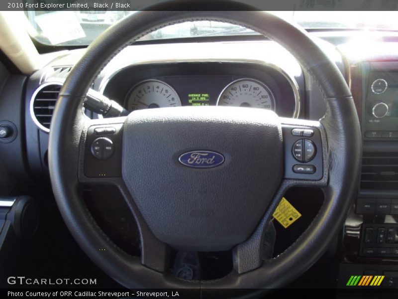 Black / Black 2010 Ford Explorer Limited