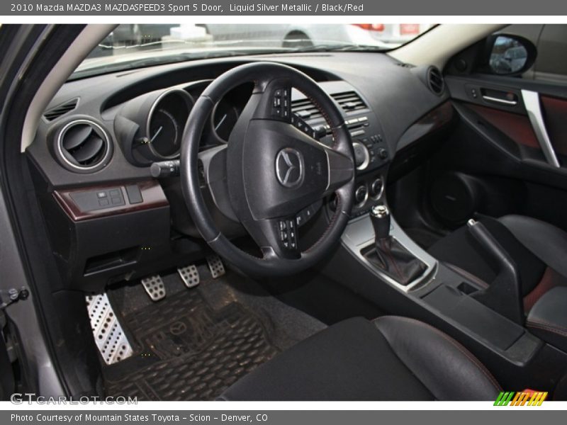 Black/Red Interior - 2010 MAZDA3 MAZDASPEED3 Sport 5 Door 