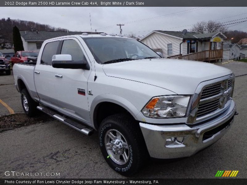 Front 3/4 View of 2012 Ram 2500 HD Laramie Crew Cab 4x4