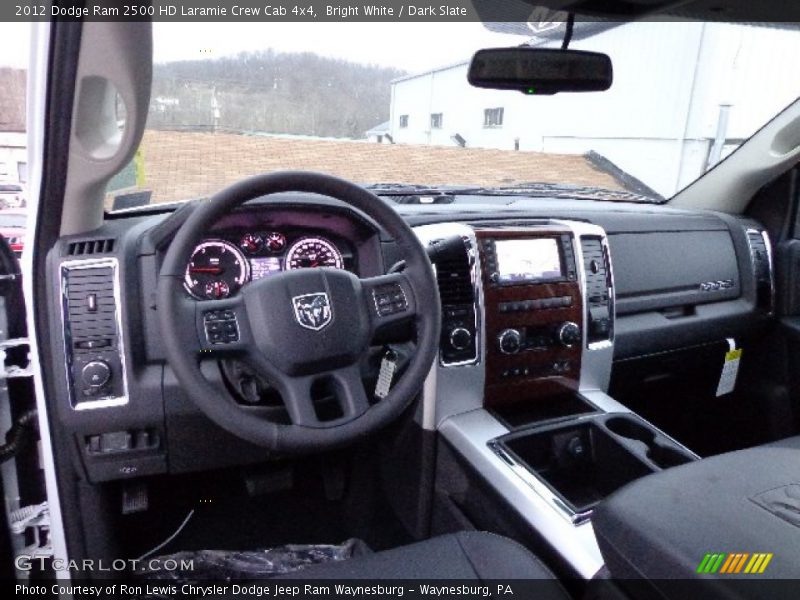 Dark Slate Interior - 2012 Ram 2500 HD Laramie Crew Cab 4x4 