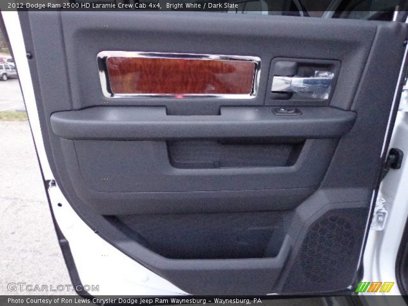 Door Panel of 2012 Ram 2500 HD Laramie Crew Cab 4x4