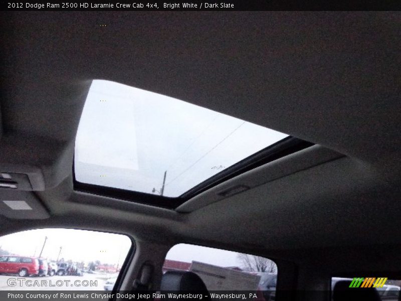 Bright White / Dark Slate 2012 Dodge Ram 2500 HD Laramie Crew Cab 4x4