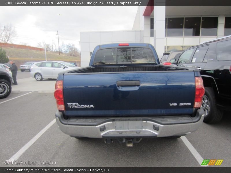 Indigo Ink Pearl / Graphite Gray 2008 Toyota Tacoma V6 TRD  Access Cab 4x4