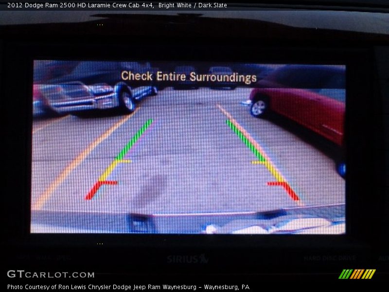 Bright White / Dark Slate 2012 Dodge Ram 2500 HD Laramie Crew Cab 4x4