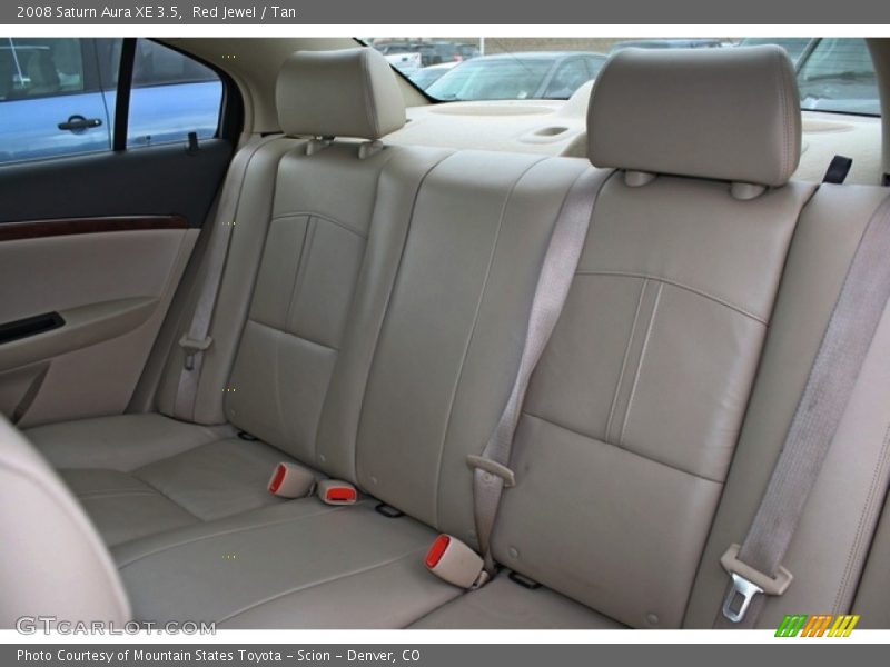 Red Jewel / Tan 2008 Saturn Aura XE 3.5