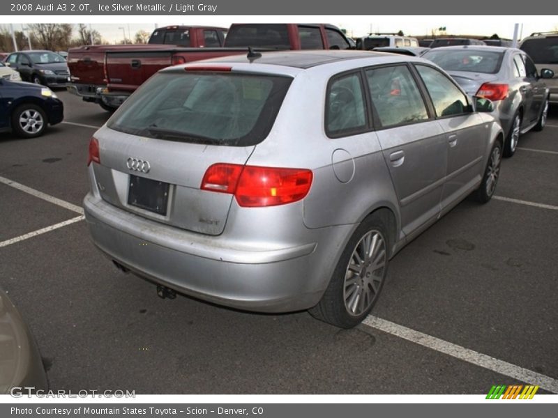 Ice Silver Metallic / Light Gray 2008 Audi A3 2.0T