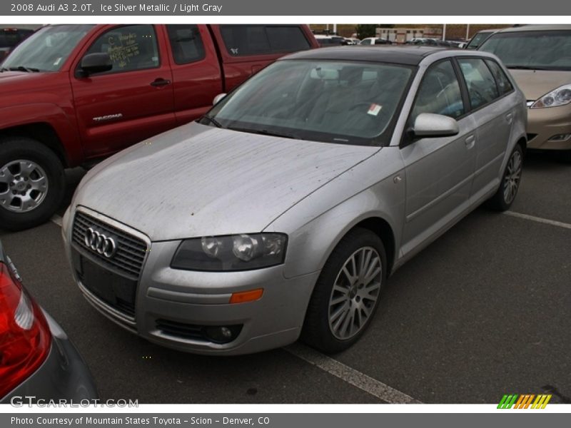 Ice Silver Metallic / Light Gray 2008 Audi A3 2.0T