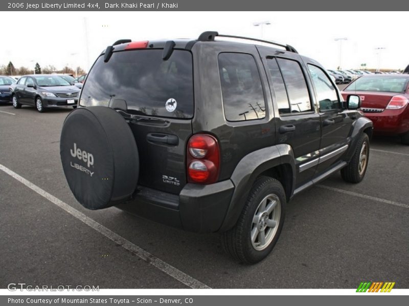 Dark Khaki Pearl / Khaki 2006 Jeep Liberty Limited 4x4