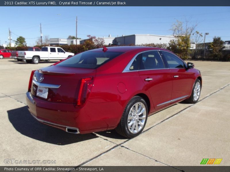 Crystal Red Tintcoat / Caramel/Jet Black 2013 Cadillac XTS Luxury FWD